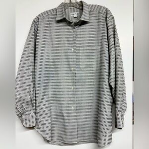 Agnes B. Classic Button Down New Blouse SZ 2